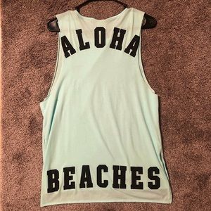 VS Pink Muscle Tank in size LG, like new!